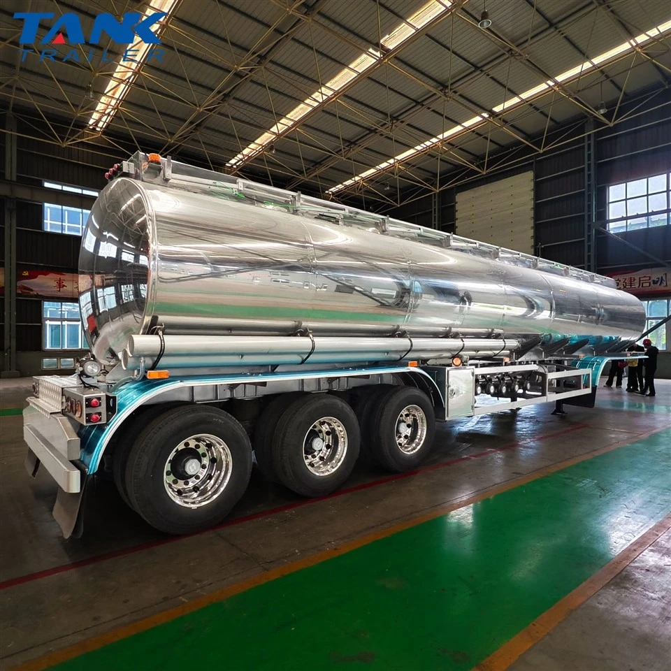3 Axle Aluminum Fuel Tank Semi Trailer best