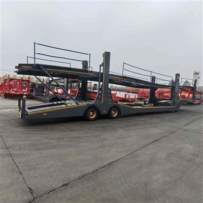 3 eixo de transportadora de carros semi -trailer